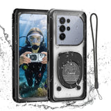 Newly Upgraded IPX8 Diving Phone Case, 15m Waterproof, 6.9-inch Universal, Surfing Swimming Underwater Photography, Shockproof and Scratch-Resistant.black