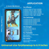 Newly Upgraded IPX8 Diving Phone Case, 15m Waterproof, 6.9-inch Universal, Surfing Swimming Underwater Photography, Shockproof and Scratch-Resistant.light blue - Extra Image