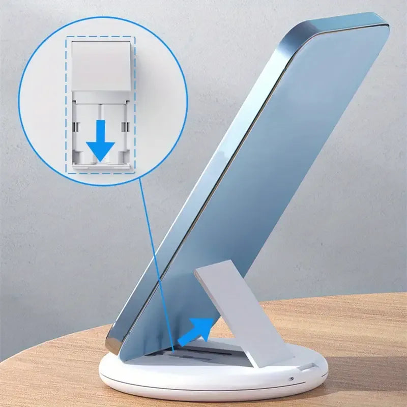 5-in-1 Cable Storage Box, Charging + Stand + Storage All-in-One, One Box Solves Your Travel Needs/BLACK