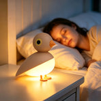 Lucky Bird Motion Sensor Night Light, PIR + Light Dual Control, 7m Range, Magnetic Wall Mount, 800mAh Rechargeable, Soft Warm White.(brown)