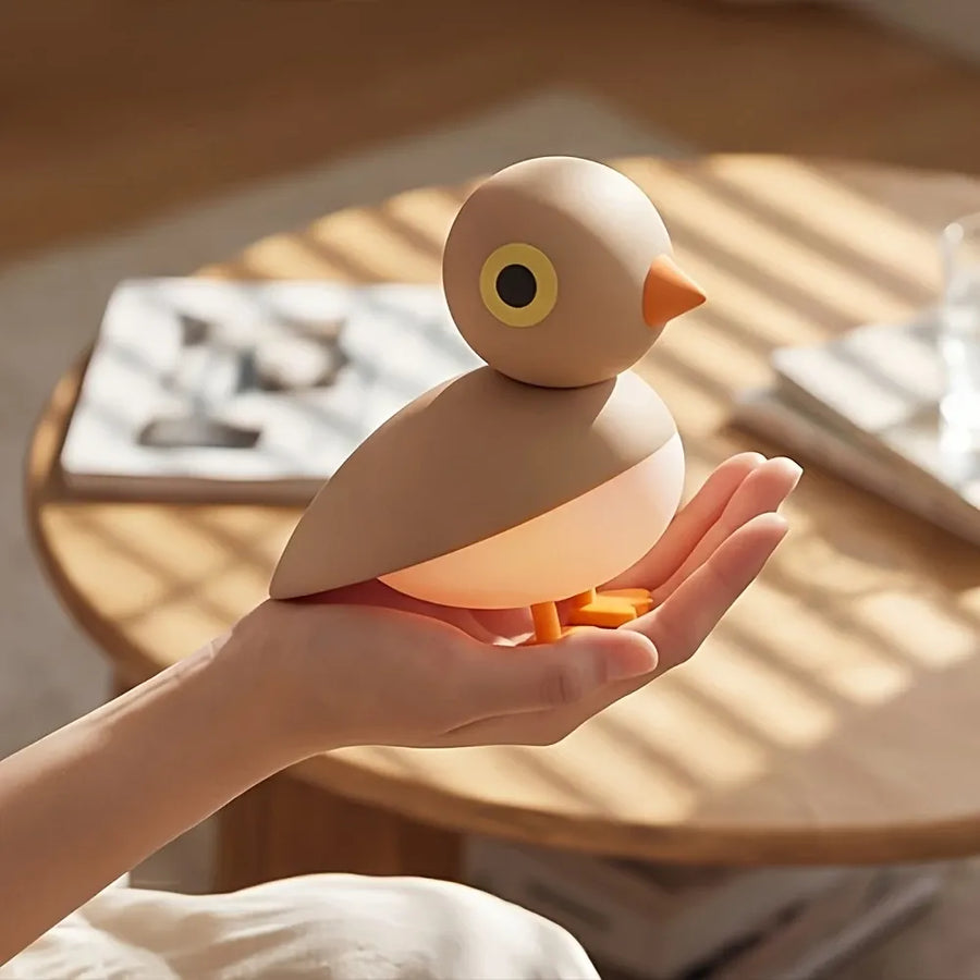 Lucky Bird Motion Sensor Night Light, PIR + Light Dual Control, 7m Range, Magnetic Wall Mount, 800mAh Rechargeable, Soft Warm White.(brown)
