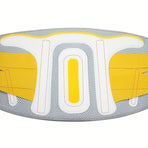 Breathable Mesh Lumbar Support Belt with Steel Plate, High-Viscosity Hook & Loop, Multi-Scene Use.Size: XXXL