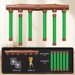 Smart Reaction Challenge Stick: Family Interactive Reflex Training Toy, Three Speed Adjustable, Hand-Eye Coordination and Focus Enhancement Tool(GREEN)