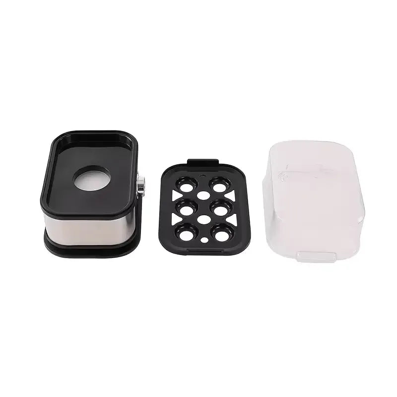 Multifunctional Electric Egg Cooker – Holds 6 Eggs, Timer Control, Soft to Firm Doneness, Quick Breakfasts Made Easy with One Device.