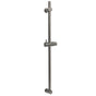 Gun Metal Grey Brass 850mm Long Sliding Rail Bar Swivel Handheld Shower Holder Bracket