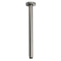 Gunmetal Round 300mm Brass Shower Arm Ceiling Mount Extension Dropper For Head