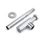 Watermark Adjustable 32mm Wall Bottle Trap Basin Sink Vanity Waste Drain Brass