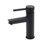 WELS Black 7.5L/min Kitchen Laundry Round Basin Mixer Vanity Sink Faucet Tap Set