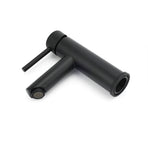 WELS Black 7.5L/min Kitchen Laundry Round Basin Mixer Vanity Sink Faucet Tap Set