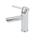 WELS Chrome Short Kitchen Laundry Round Basin Mixer Vanity Sink Faucet Tap Set