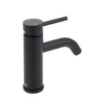 WELS Kitchen Laundry Round Standard Basin Mixer Vanity Sink Faucet Tap Black Set
