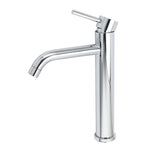 WELS Chrome Tall Basin Kitchen Laundry Mixer Vanity Sink Faucet Tap Curve Outlet