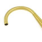 Brushed Gold Round Kitchen Mixer Sink Tap 360 Swivel Basin Laundry Faucet Spout