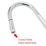 WELS Chrome 2 Modes Spray Pull Out Kitchen Swivel Faucet Sink Tap Laundry Mixer