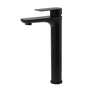 WELS 7.5L/m Rounded Body Basin Mixer Kitchen Vanity Faucet Tap Spout Matte Black