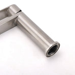Brushed Nickel Standard Basin Mixer Vanity Sink Faucet Kitchen Laundry Spout Tap