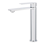 WELS Polished Chrome Tall Basin Mixer Vanity Sink Faucet Spout Laundry Flat Tap