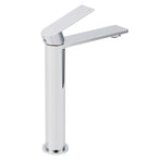 WELS Polished Chrome Tall Basin Mixer Vanity Sink Faucet Spout Laundry Flat Tap