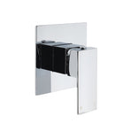 Sqaure Brass Chrome Concealed Bath Shower Mixer Tap For Shower Head Spout Outlet