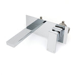 WELS 7.5L/min Basin Mixer Bathroom Vanity Brass Chrome Wall Mounted Spout Outlet