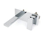 WELS 7.5L/min Basin Mixer Bathroom Vanity Brass Chrome Wall Mounted Spout Outlet
