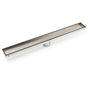 304 Stainless Steel 600mm Tile Insert Linear Shower Grate Floor Drain 50mm Waste