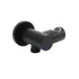 Matt Black Brass Hand Shower Bracket Swivel Holder Wall Elbow Connector Water Inlet Kit