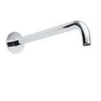 300mm Extra Long Wall Mounted Chrome Round Extention Bathtub Filler Spout Outlet
