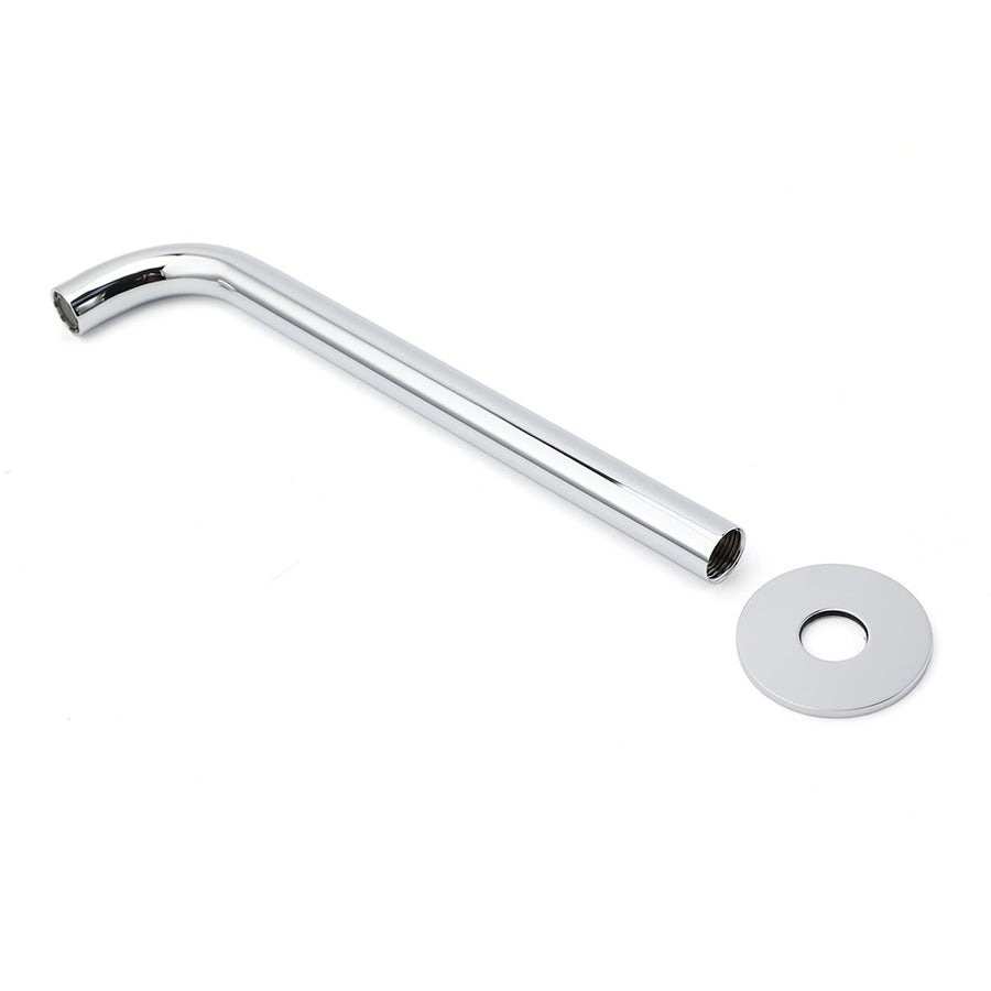 300mm Extra Long Wall Mounted Chrome Round Extention Bathtub Filler Spout Outlet