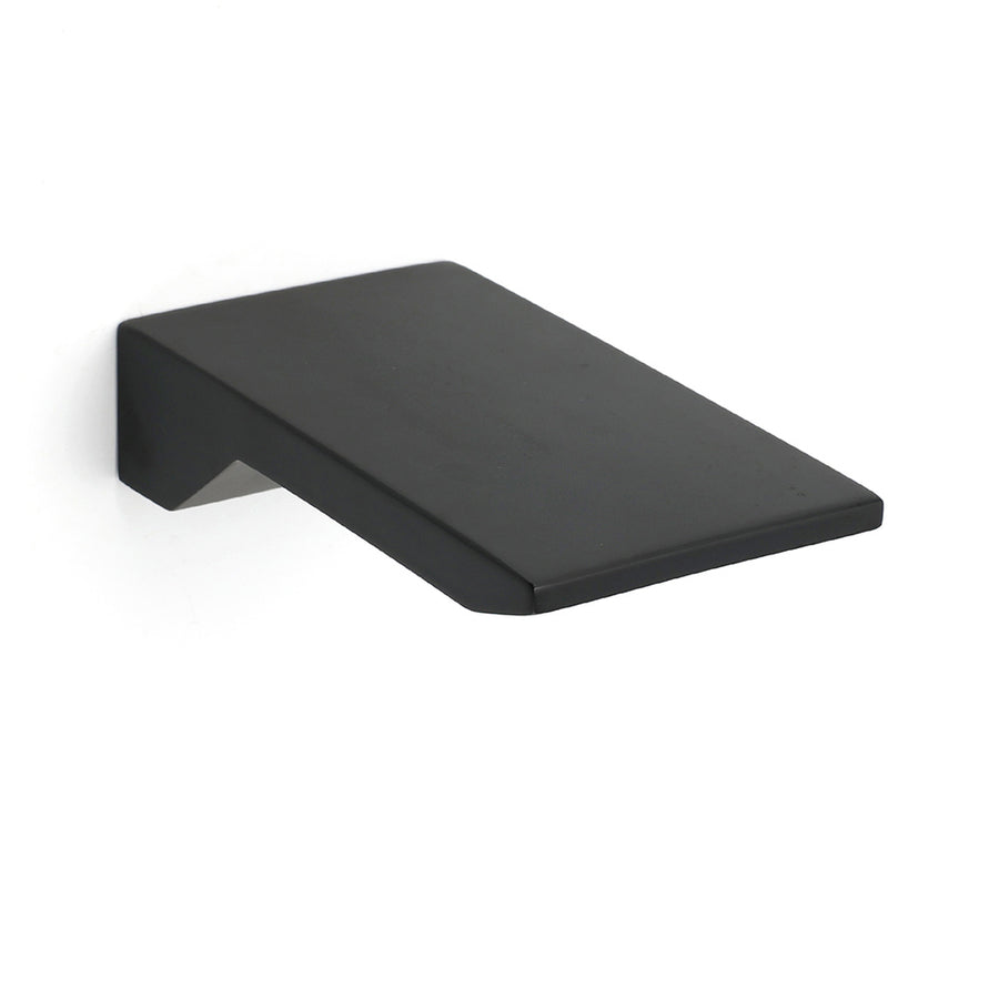 Bathroom Matt Black Square Bathtub Waterfall Filler Outlet 1/2" End Wall Spout