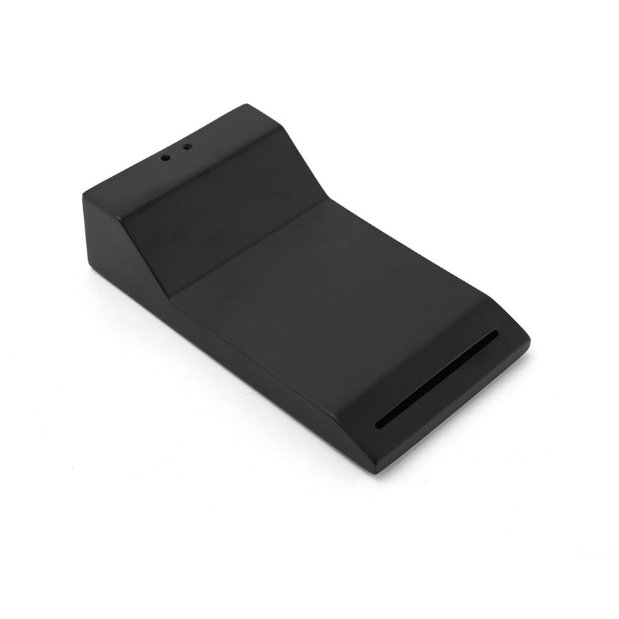Bathroom Matt Black Square Bathtub Waterfall Filler Outlet 1/2" End Wall Spout