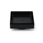 Matt Black Square 100x100mm Tile Insert Floor Drain Shower Grate 80mm Outlet Waste