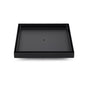 Watermark Matt Black Large 200mm Tile Insert Floor Drain Shower Grate 80mm Waste
