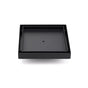 Matt Black 150x150mm Tile Insert Floor Drain Shower Grate 50mm Outlet Watermark