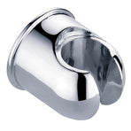 Round ABS Plastic Chrome Wall Hang Bracket Holder For Hand Held Shower Head Hose