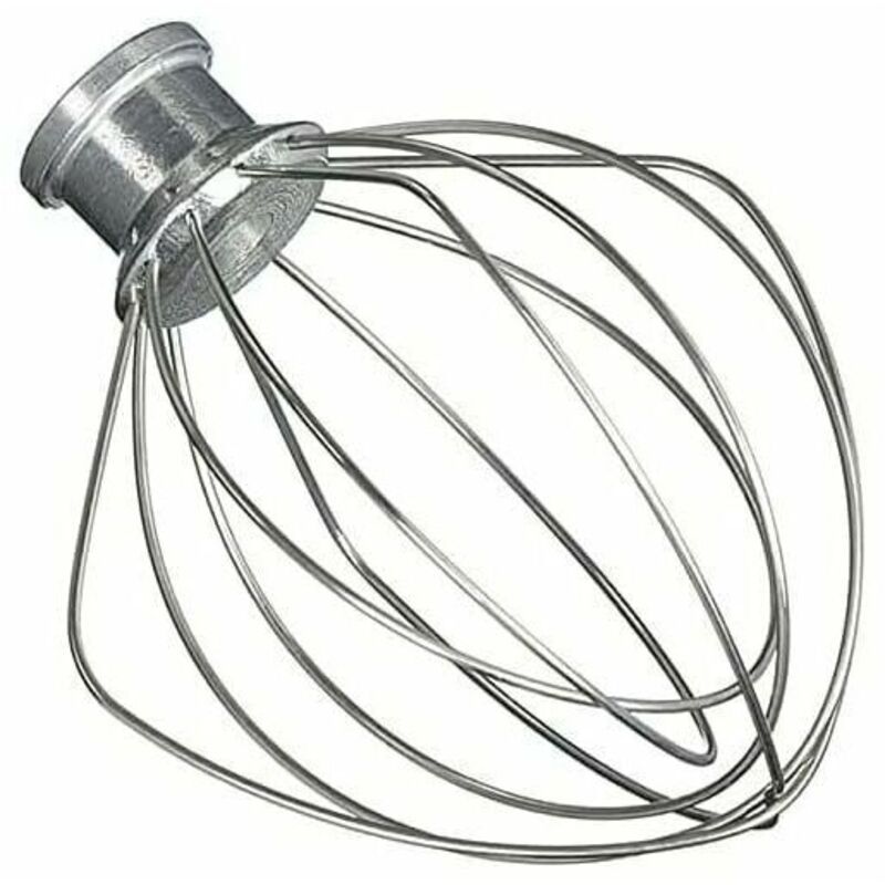Stainless Steel Wire Whip Compatible with KitchenAid K45WW WP9704329 KSM150 KSM160 K45 KSM90 Robot Accessory