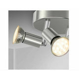 LED Spotlight, IP44, 3x GU10.3 Tilt Spotlights Warm Light Ceiling Light Bathroom Lamp Tilt and Tilt Spotlight