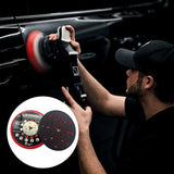 Sanding Disc Compatible with Bosch RSM6045, Sanding Pad Compatible Multihole Sanding Pad Electric Sander, 150mm - Top-Down View