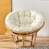 Hanging Chair Cushion Round and Thick Radar Egg Chairs Balcony and Garden Comfortable Nest Style, 80cm