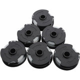 LIDL Parkside PRTA 20, Compatible with PRT 300 A1, Li A1 and B2 and C3 Trimmer Replacement Wire Spools 6pk and Accessories, 27ft, 8.3M