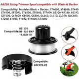 3 Pcs A6226 Wire Reel Eel - Top-Down View