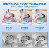 CPAP Foam Memory Pillow Reduce Face Mask Pressure and Air Leaks, 60x37x9 and Pillow for Sleeping on the Side for All CPAP Masks, 11cm - Front View