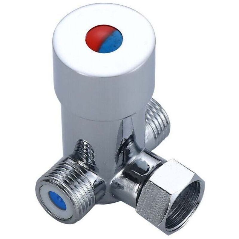 Hot Water Cold Anti-Alloy Rust G0.5 Mixing Valve Plating Mixer Thermostatic