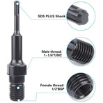 SDS Plus Adapter Core Drill Adapter UNC to SDS Plus Adapter, 1.25 in