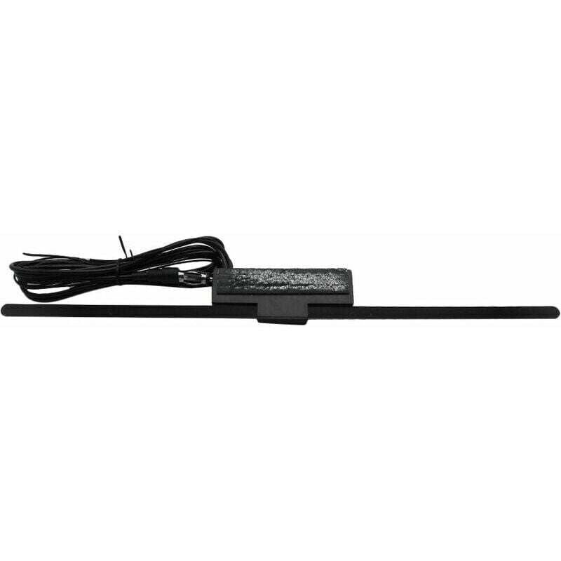 Adhesive Car Radio Antenna Windshield Signal Amplifier for Truck Radio Black