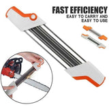 White in, Diameter, 1 File Holder for Chainsaw Chain, 0.325 in, 4.8 mm Diameter - Top-Down View