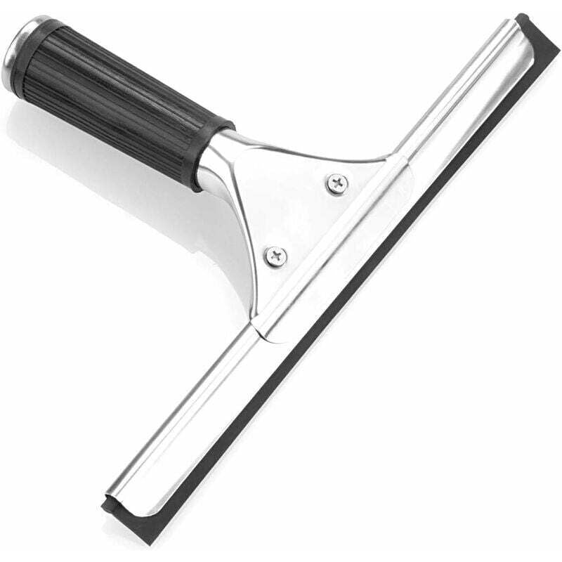 Stainless Steel Window Squeegee with Blade for Kitchen, ., Window Bathroom, 25cm