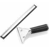 Stainless Steel Window Squeegee with Blade for Kitchen, ., Window Bathroom, 25cm - Side View