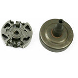 Clutch Drum Compatible with Stihl FS55 KM56 FS38 FS45 FS46 FS40 FS50 FS50 FS56 FC70 FC70 C 4144 160 2904, Replaces 4144 160 2900 - Side View