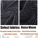 3 Pcs Cleaning Cloth Car, Lint Free, Home More Absorbent XXL Microfiber Cloth for Shower Cabin, 40 X 60 cm, 60 cm